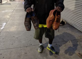New Shoes For Vulnerable Residents in Los Angeles